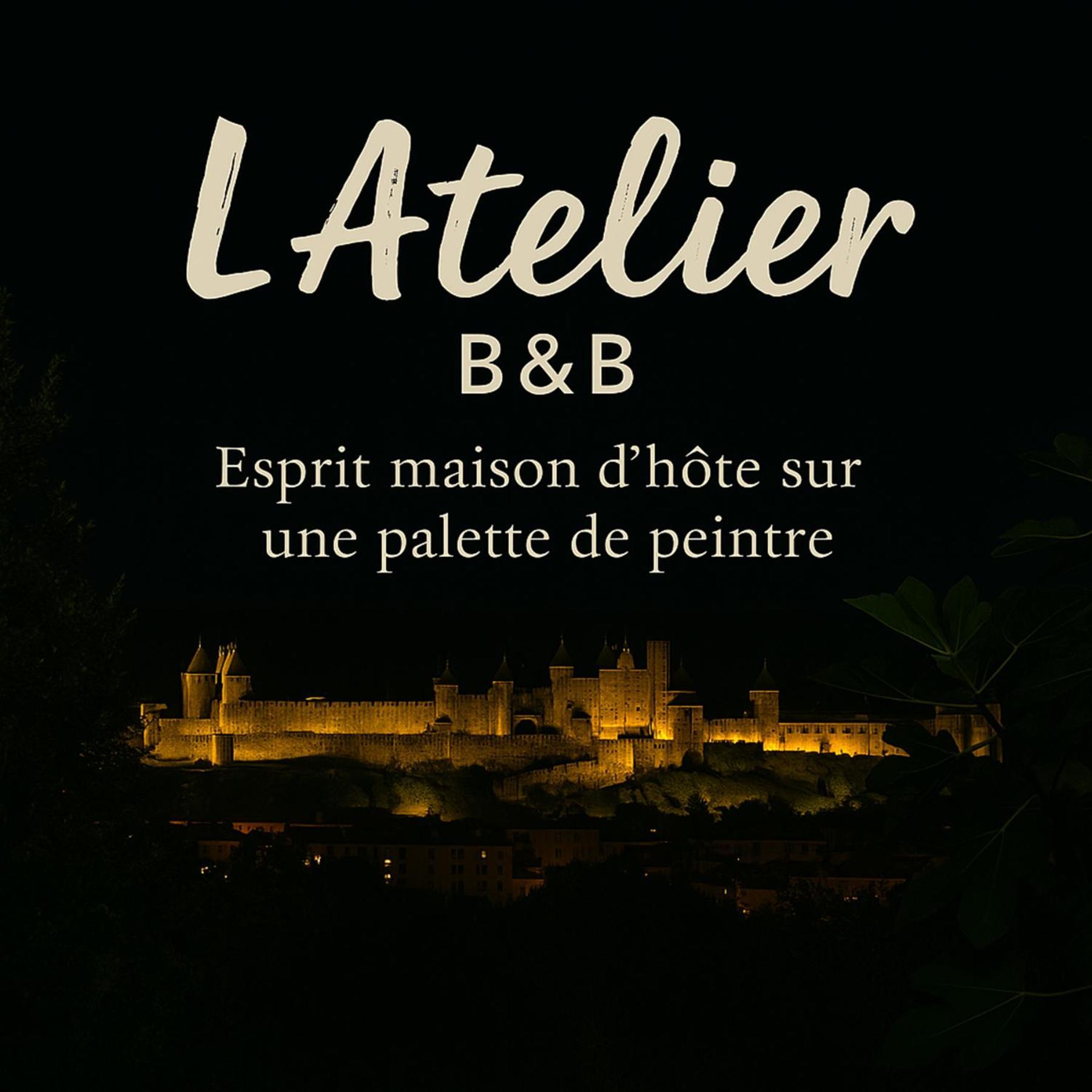 L'Atelier B&B, Amazing View & Spa Carcassonne Eksteriør bilde